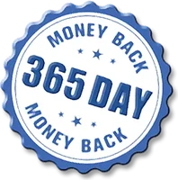 Zeneara money-back guarantee badge from the seller's website